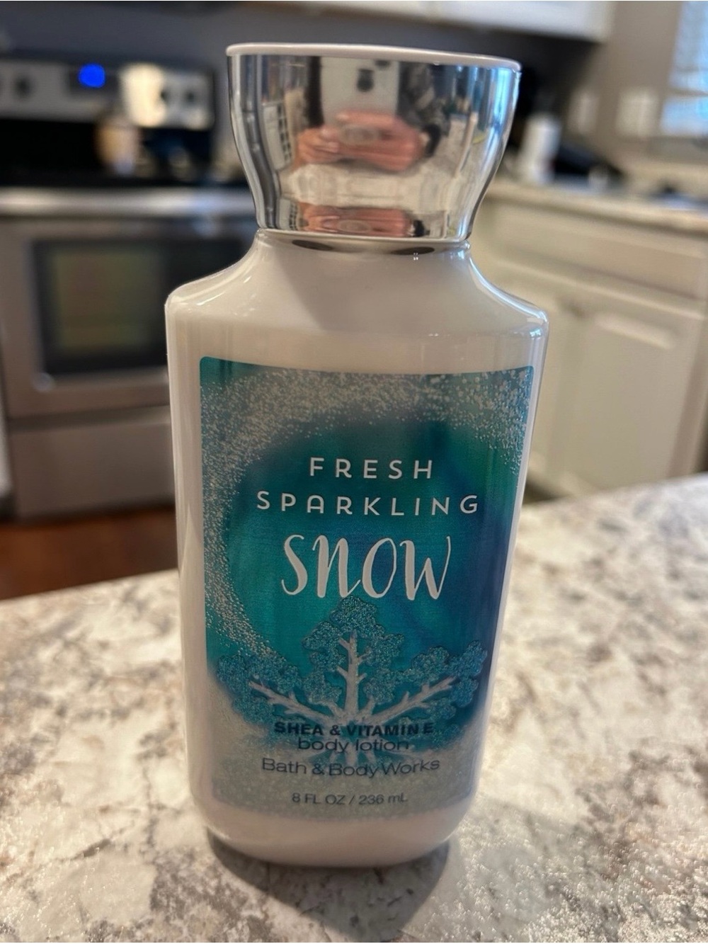 Bath & Body Works Fresh Sparkling Snow Body Lotion NEW 8 fl oz